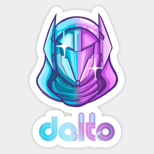 Hunter Diato Helmet Sticker